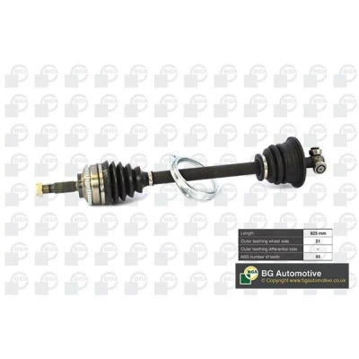 Image de BGA DS7300LA Arbre de transmission Essieu avant gauche 623, 623 RENAULT: TWINGO 1, CLIO 2, Kangoo I