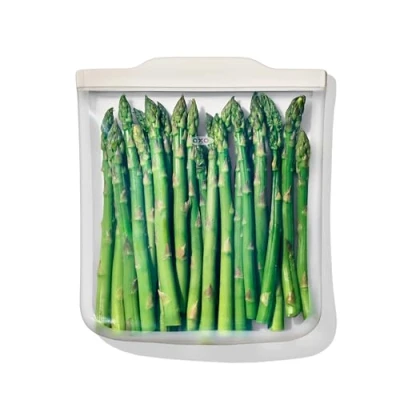 Image de Pochette en silicone réutilisable OXO Good Grips (1,8 l/64 oz) Avoine