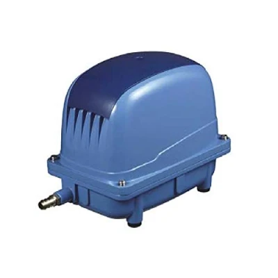 Image de Aquaforte Ap 100 Pompe à Air, 65 Watt, max. Pression 3,8 m, Convient aux Piscines et Bassins jusqu&#039;à 60m3, Poissons 50.000 Litres, Koi 25.000 3,6 Kg, Sortie 18 mm.