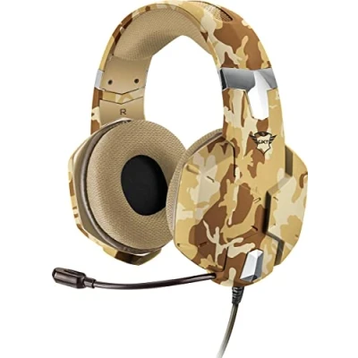 Image de Trust GXT 322D Carus Casque Avec fil Arceau Jouer Camouflage Neuf