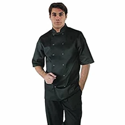 Image de Whites Chefs Apparel A439 XS Vegas Veste de chef Taille Noir