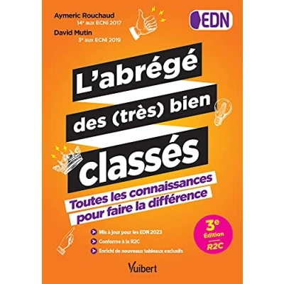 Image de L&#039;abrégé des (très) bien classés Nouvelle édition entièrement mise à jour et conforme la R2C pour les EDN: Toutes connai... Livre d’occasion