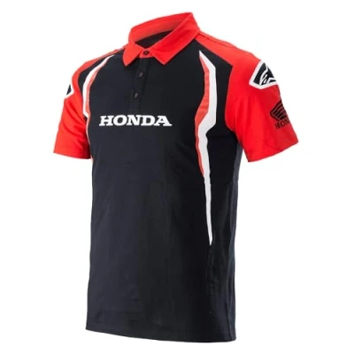 Image de Alpinestars Honda Polo (Black/Red,XL)