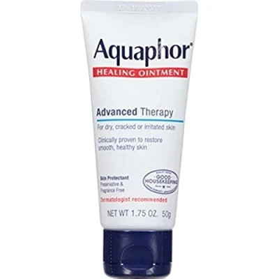 Image de Aquaphor Healing Ointment From Eucerin Advanced Therapy For Dry, Cracked, or Irritated Skin Net Wt. 1.75 OZ (50 g)