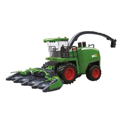 Image de Amewi 22595 Broyeur de Champs RC avec Mors maïs, lumière et Son, 1:24 RTR télécommande, Batterie, câble Charge, Vert/Jaune