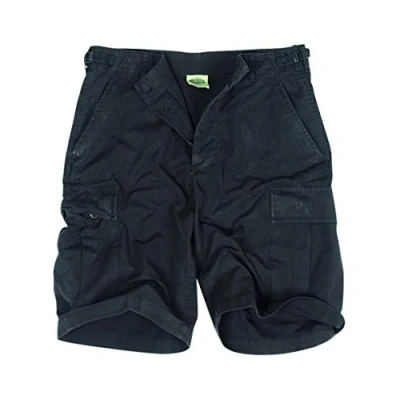 Image de Mil Tec Homme Us Bermuda Co Prewash Desert Shorts, Noir, Taille unique EU