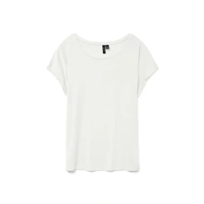 Image de Vero Moda AVA Tshirt basique, Femme, Taille: XXL, Snow white