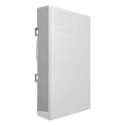 Image de Mikrotik netPower Lite 7R Gigabit Ethernet (10/100/1000) Connexion Ethernet, supportant l&#039;alimentation Via ce Port (PoE) Blanc