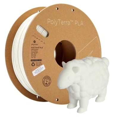 Image de Polymaker 70823 PolyTerra PLA Filament 2.85 mm 1000 g blanc mat 1 pc(s)