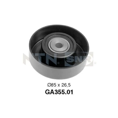 Image de SNR GA355.01 Galet Enrouleur BMW: 3 Berline, X5, Coupe, OPEL: Vectra C CC, Caravan, SAAB: 9 5 Break