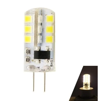 Image de 1x ampoules LED G4 3 W de rechange pour halogènes 30 AC 220 V 360 Angle d&#039;éclairage basse consommation Intensité non variable