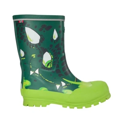 Image de Viking Jolly Unisex Bottes en caoutchouc bottlegreen/multicoloured pour enfants, Taille: 30, Bottlegreen/multi coloured Matière synthétique