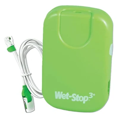 Image de Wet Stop 3 Alarme Enuresis Verte avec Sonore et Vibration Capteur d&#039;humidité pour Garçon Fille