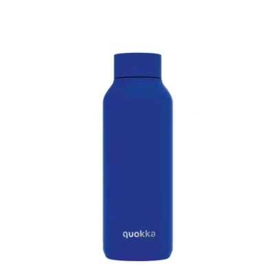 Image de Quokka Solid Ultramarine 510 ML Bouteille d&#039;eau en Acier Inoxydable avec Isolation par Double Paroi Gourde Reutilisable sans BPA maintient Le Liquide Froid jusqu&#039;à 24h, Chaud 12h