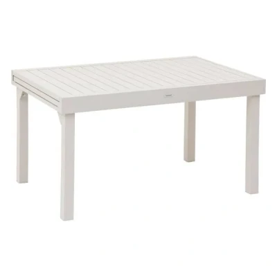 Image de Hespéride Table Piazza ext ALU 10p Argil, Multicolore, Standard