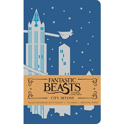 Image de Fantastic Beasts and Where to Find Them: City Skyline Hardcover Ruled Notebook (ANGLAIS)