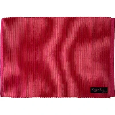 Image de Ragged Rose en Coton côtelé Sets de Table, 33 x 50 cm