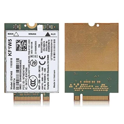 Image de Module réseau sans fil 4G LTE EM7455 de rechange professionnel pour Dell DW5811e 3P10Y Qualcomm WWAN NGFF
