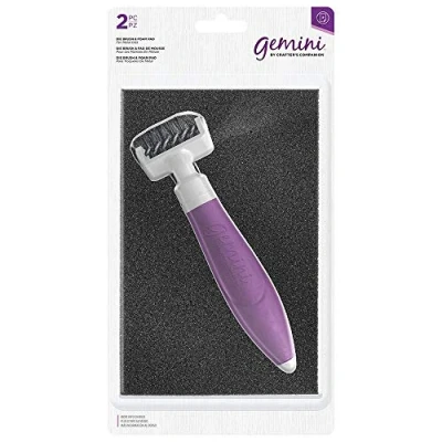Image de Crafter&#039;s Companion CC DIETOOL Gemini Outil de Matrice découpe et Tampon en Mousse, Papier, Multicolore, Taille unique