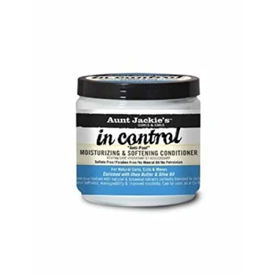 Image de Aunt Jackie&#039;s in control 9oz &quot;Anti Poof&quot; Moisturizing &amp; Softening Conditioner by