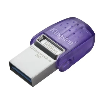 Image de Kingston DataTraveler microDuo 3C La clé USB 128GB Gen 3 Type C et A DTDUO3CG3/128GB