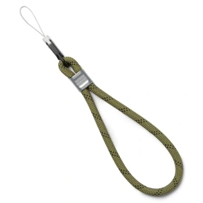 Image de Ringke Rope Hand Strap Dragonne Polyester Sangle de Téléphone Portable Résistant et Ajustable Multi Usage Cordon Wrist One Touch Buckle Accessoires Olive Green