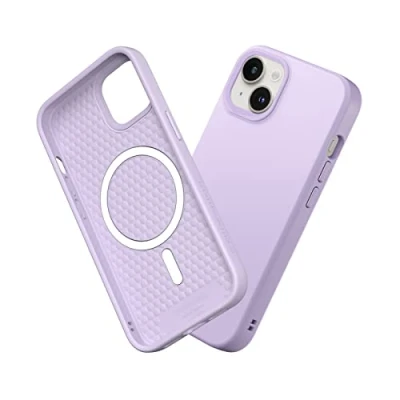 Image de RhinoShield Coque Compatible avec [iPhone 14/13] SolidSuit Magsafe Fine Technologie d&#039;absorption des Chocs et Finition Premium Matte Violet Lilas