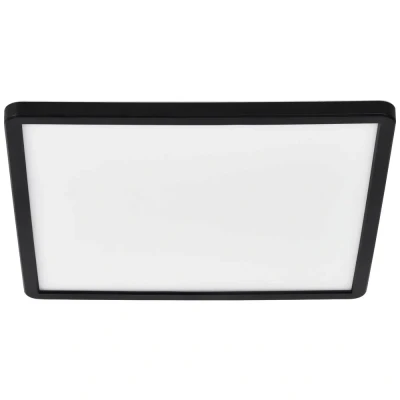 Image de Nordlux Oja plafonnier de salle bains 29,4 x 2,3 cm 3 étapes Moodmaker Fonction SceneSelect 14,5W LED incl. IP54 noir