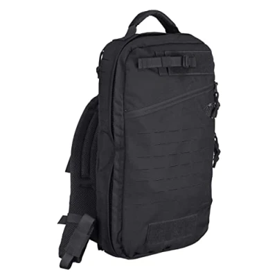 Image de Tasmanian Tiger Medic Assault MKII Sac à dos médical tactique Système Molle léger pour la survie des premiers secours, noir, taille unique