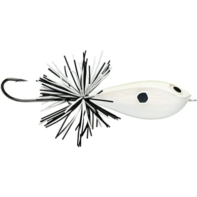 Image de Rapala Leurre de Pêche BX Skitter Frog Construction Balsa/Plastique d&#039;eau Douce Flottant Profondeur Nage Surface Taille 5,5cm / 13g Fabriqué en Estonie Pale Bone