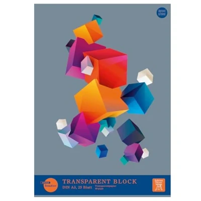 Image de Staufen Edition Dürer Transparentblock DIN A3, 25 feuilles, 80g/m² papier calque, 1 pièce