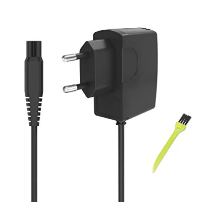 Image de NEUE DAWN Chargeur Rasoir Électrique pour Aquatouch/Arcitec QP2530 QP2630 QP6510 QP6520 HQ8505 HQ8160 HQ9160 HQ9100 HQ6075 HQ6070, Serie 3000 5000 7000, Quadra, Cool Skin, Tondeuse 15V 500mA