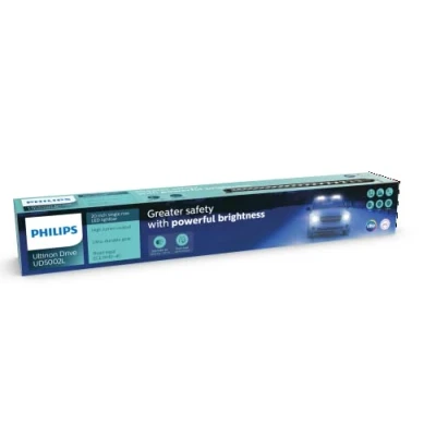 Image de Philips Ultinon Drive 5002l Éclairage Auxiliaire LED pour Feux de Route, Rampe Lumineuse 20&#039;&#039;, 12V/24V, 2900 Lumens, Longueur Faisceau Jusqu&#039;à 427 Mètres, Homologué sur Voie Publique