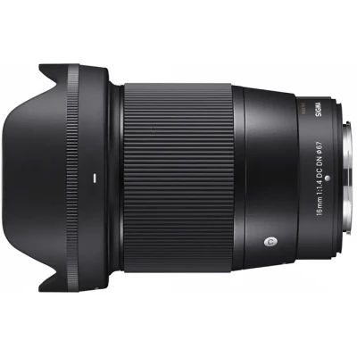 Image de Sigma 16mm F1.4 DC DN C MILC Objectif large Noir Neuf
