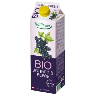 Image de Hollinger Bio cassis nectar, Tetra 1L
