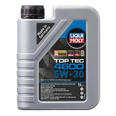 Image de Liqui Moly Top Tec 4600 5W 30 1I Huile moteur 3755 BMW: 3 Coupe, Berline, 7, AUDI: Q5, A6 C5 C7 MERCEDES BENZ: Classe E Berline