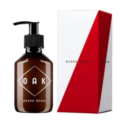 Image de OAK BEARD WASH, Shampoing à barbe, savon barbe (200 ml)