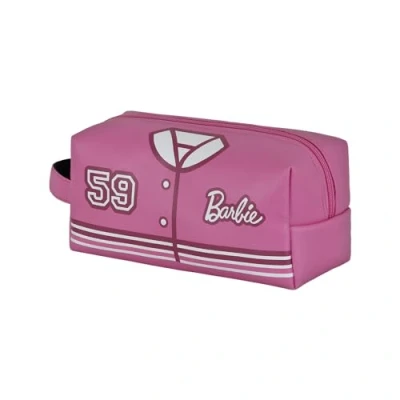 Image de Karactermania Barbie Varsity PLUS Trousse de toilette, Femme, Taille: One Size, Rosa