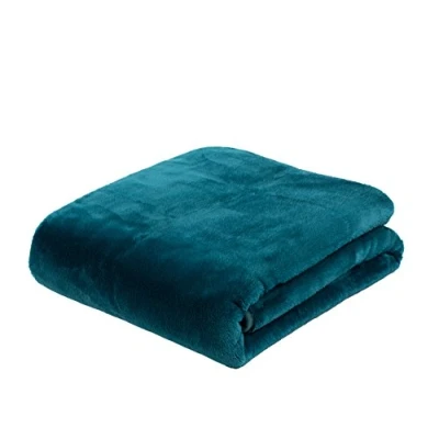 Image de Gözze Couverture Douillette Premium Cashmere Feeling, 500 g/m², 180 x 220 cm Jaune moutarde