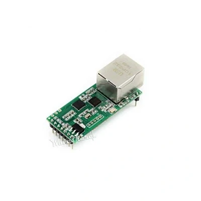 Image de IBest UART TTL to Ethernet Converter Module, Communicate Between and with 10/100M Auto MDI/MDIX Interface, reconnecting,Supports Time Out Reboot