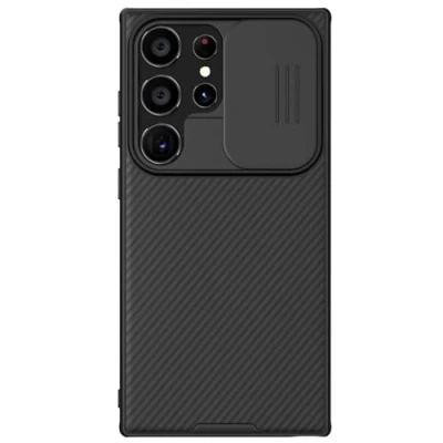 Image de Nillkin Coque pour Samsung Galaxy S24 Ultra (6,8 Pouces) Camshield Pro magnétique Fonctionne avec Chargeur Magsafe Appareil Photo Slider Double Couche Protection TPU + PC Couleurs Assorties