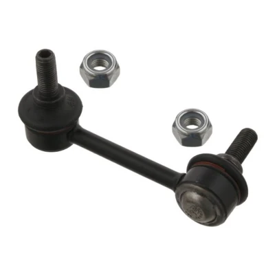 Image de febi BILSTEIN 28048 Biellette de barre stabilisatrice Essieu arrière droit 90 M10 x 1,25 Plus avec écrou autobloquant Acier