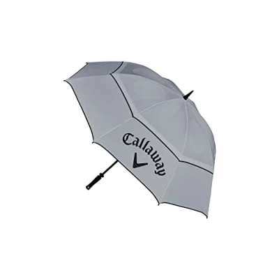 Image de Callaway Mixte Um Cg Shield 64 Bleu Marine/Blanc 22 Parapluie de golf, marine/Blanc, Taille unique EU