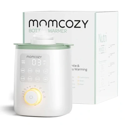 Image de Momcozy Nutri Chauffe Biberon, 10 en 1 Précision 1℃ &amp; Veilleuse Nocturne, Préserve les Nutriments du Lait Maternel, Compatible 99% Biberons​