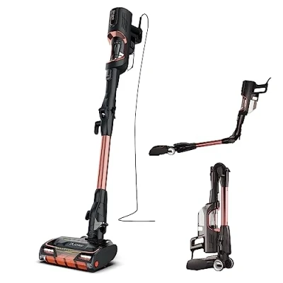 Image de Shark Aspirateur balai avec fil, Anti emmêlement des cheveux, Nettoye sous les meubles, DuoClean, Accessoires pour animaux, Tissus d&#039;ameublement, Cordon d&#039;alimentation 10 mètres, Rose, HZ500EUT