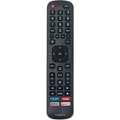 Image de Télécommande de rechange EN2BI27H pour Hisense 32AE5500F H55B7120 40AE5500F H43B7120 H43B7500 H65B7500 H75B7510 H55B7300 H65B7300