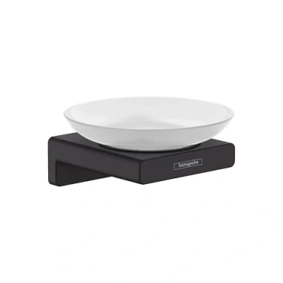 Image de hansgrohe AddStoris Porte savon, noir mat, 41746670