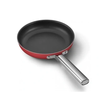 Image de SMEG Frying Pan Matte Red ø 24 cm standard non stick coating