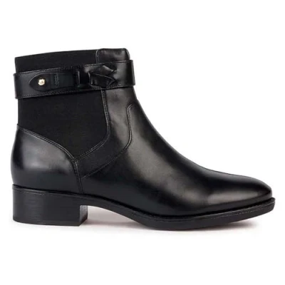 Image de Geox Femme D Felicity Bottines à la Cheville, Noir, 42 EU