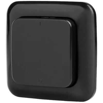 Image de Interrupteur mural sans fil simple Smartwares Plug &amp; Connect Utilisation extérieure 1 canal Système domotique Noir SH4 90160